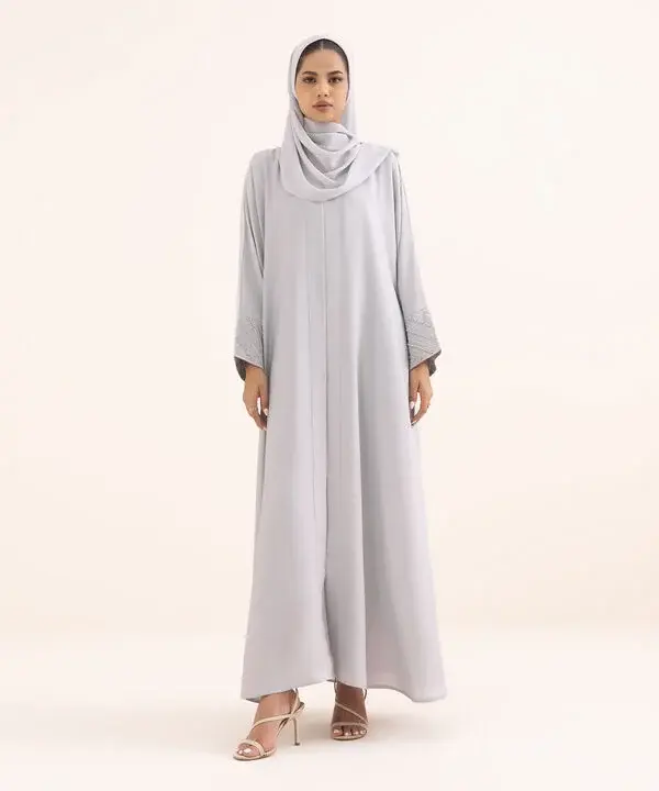 Open Front Abaya