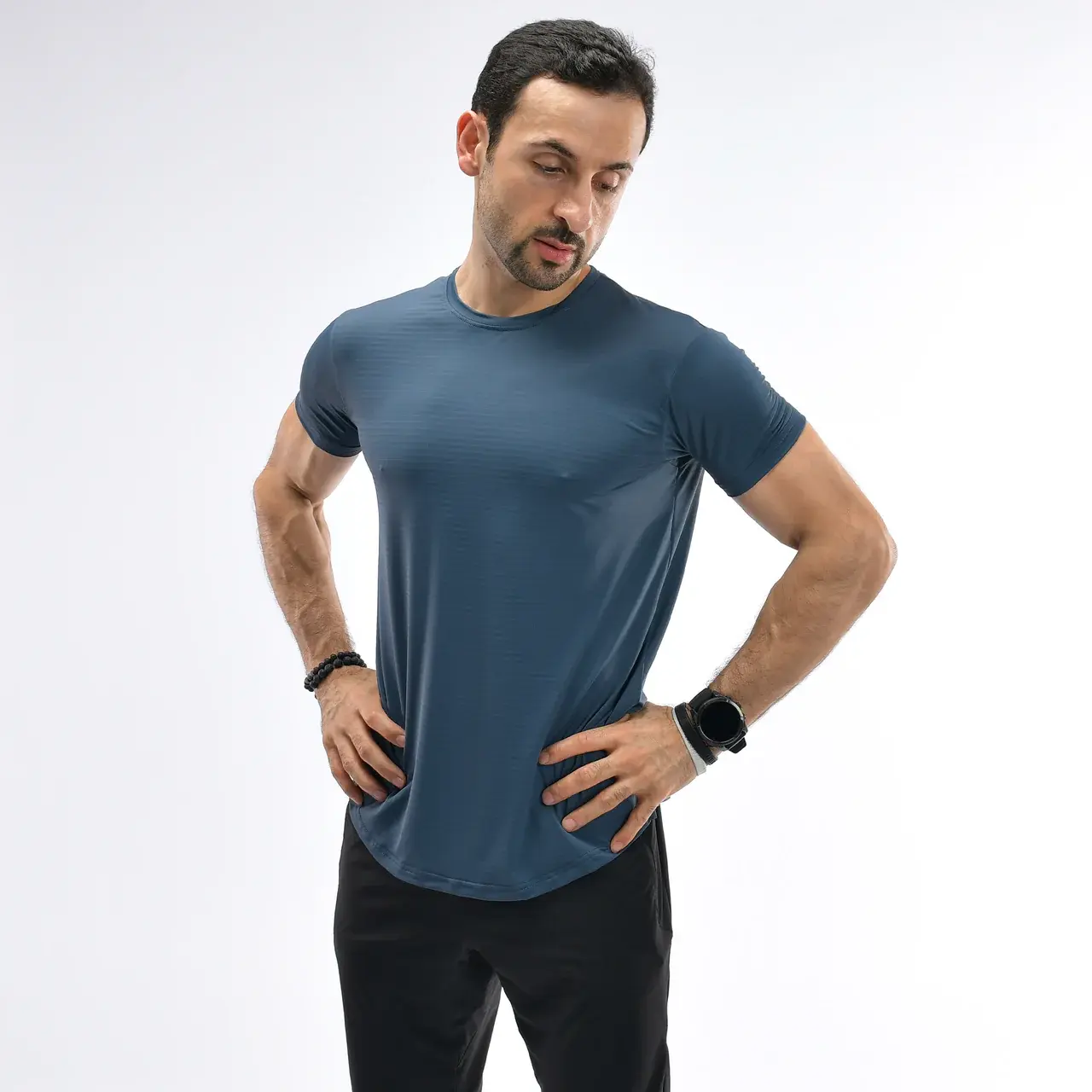 Ribbed Crew Tee